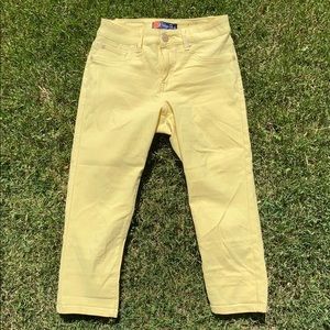 Capri yellow jean Pants ✨